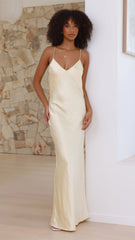 Gisella Maxi Dress - Yellow