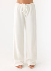 Henry Low Rise Pant - Ivory