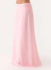 Natalya Maxi Skirt - Pink