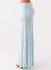 Blaze Maxi Skirt - Blue