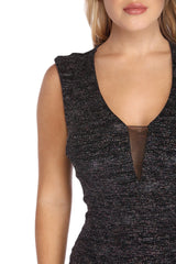 Get Your Glitter On Mini Dress