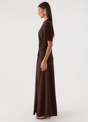 Celyse Maxi Dress - Chocolate