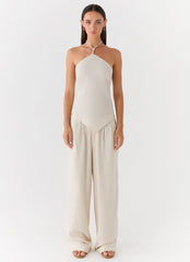 Julissa Halter Top - Oat