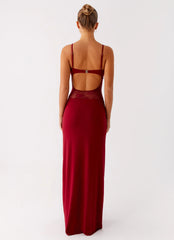 Envy Maxi Dress - Maroon