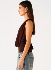 Oracle Top - Chocolate